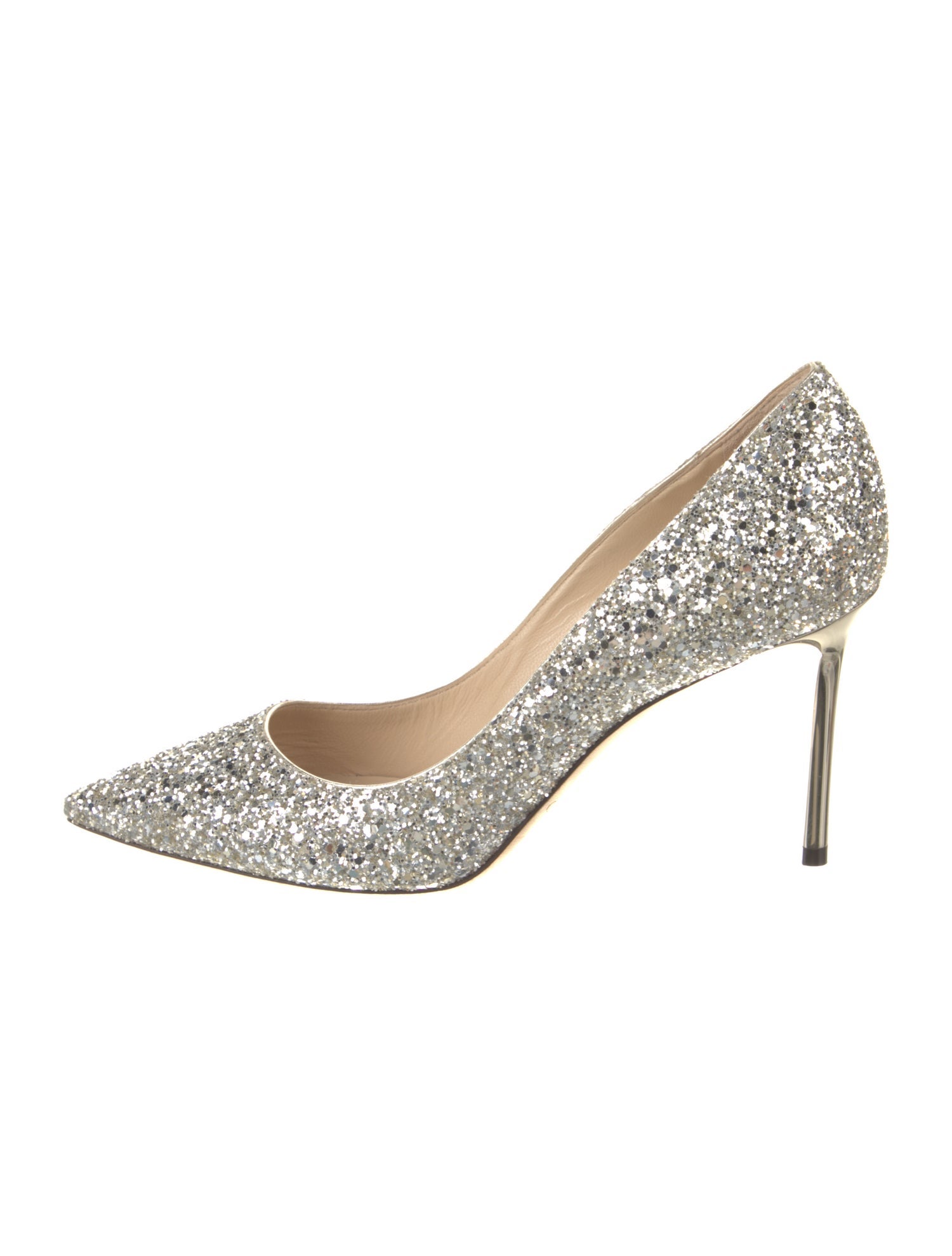 Jimmy Choo Glitter Glitter Accents Pumps